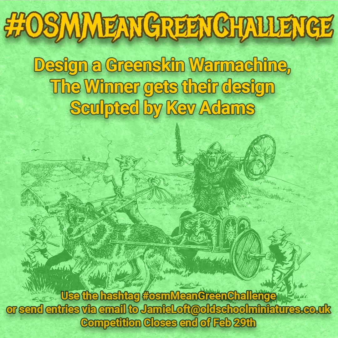 Design a War Machine for the OSM Mean Green Challenge!