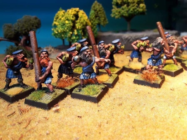 Highland Ruffians - Warband of 5 miniatures