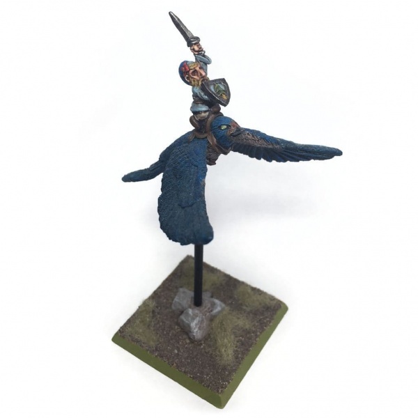 Hero Mounted on a Swallow